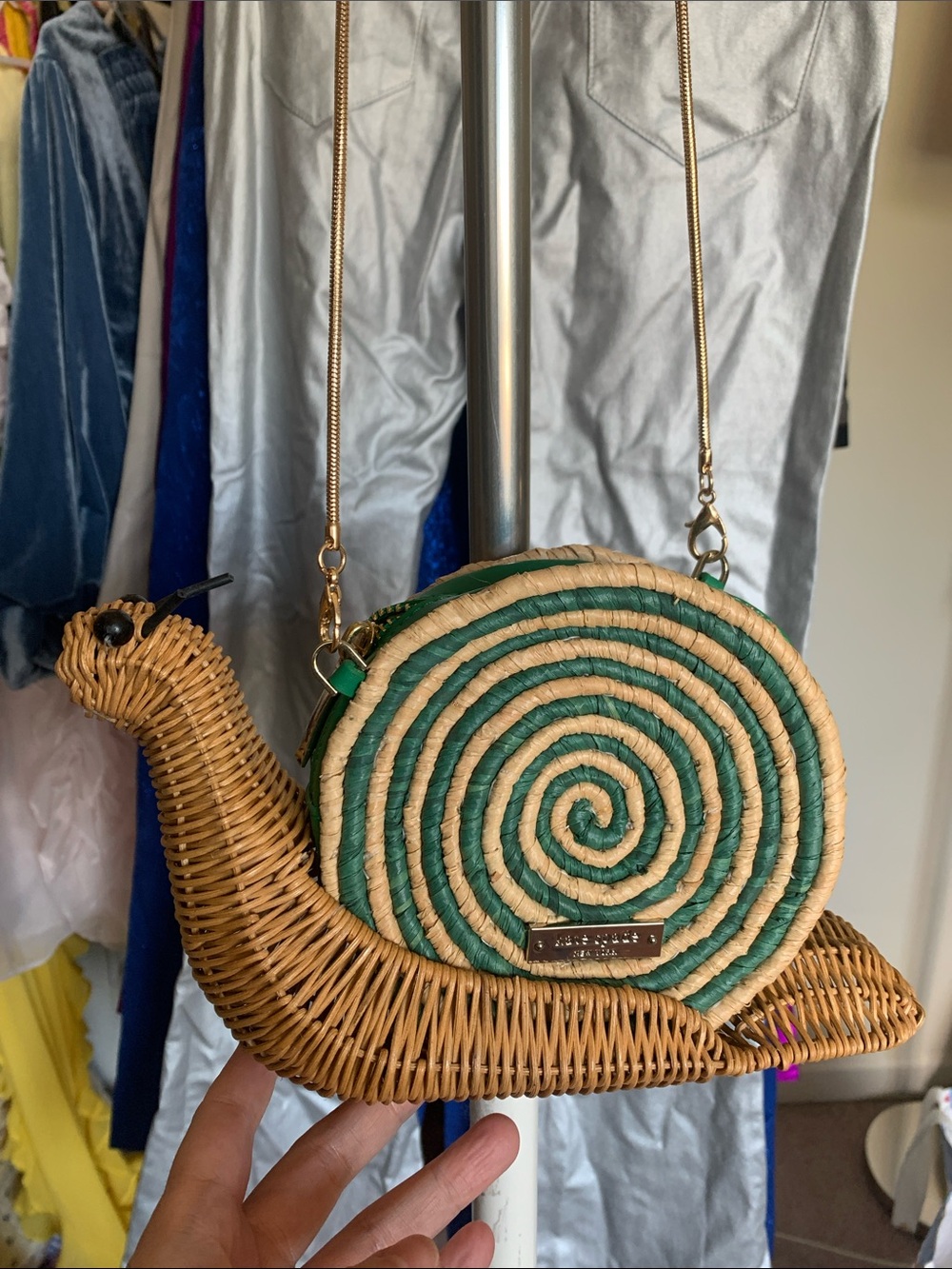 NWOT Kate Spade Snail Bag